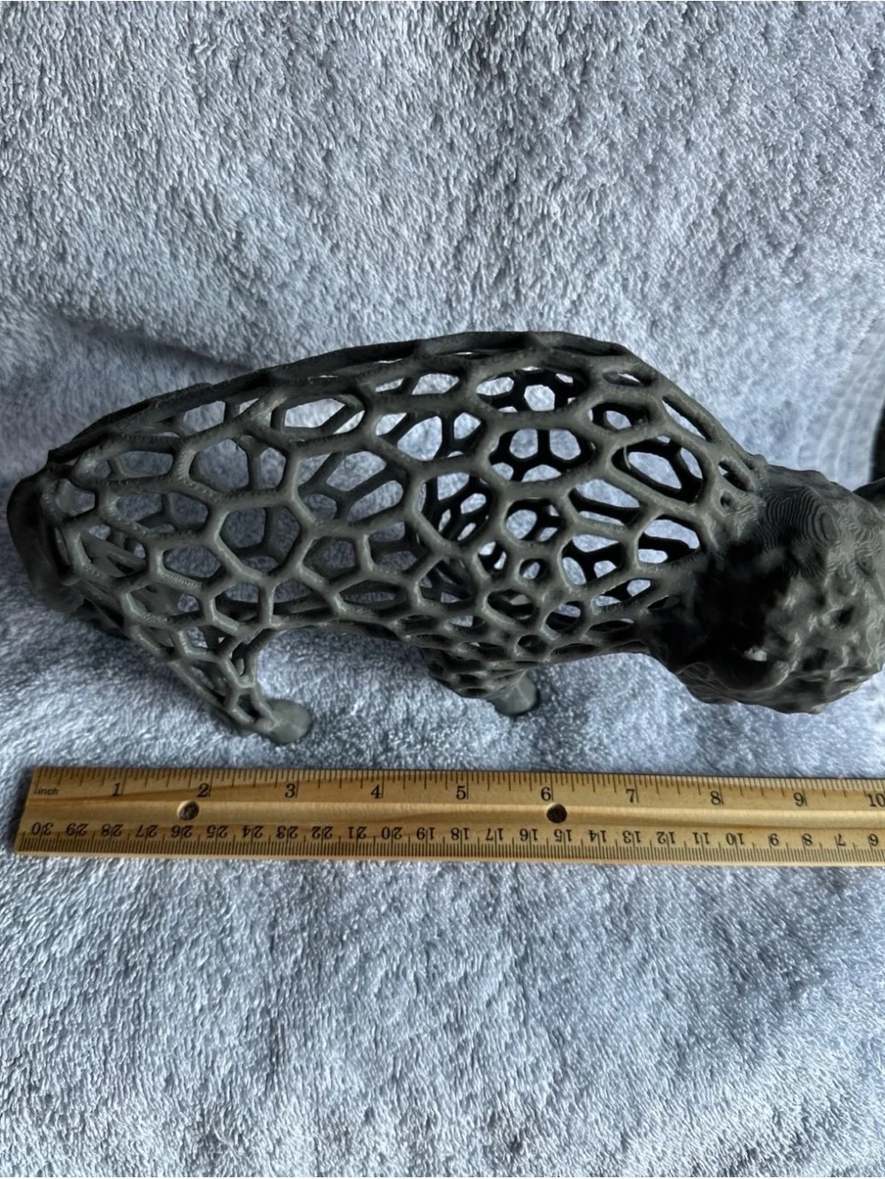 Plastic Sculptural Buffalo